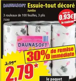 Norma DAUNASOFT Essuie-tout décoré offre