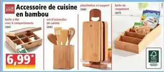 Norma Accessoire De Cuisine En Bambou Casa Royale offre