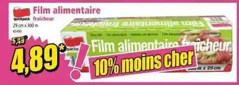 Film Alimentaire Fraîcheur Quickpack