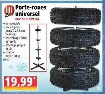 Norma Porte-roues Universel offre