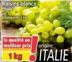 Norma Raisins Blancs offre