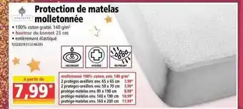 Norma Protection De Matelas Molletonnée offre