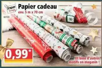 Norma Papier Cadeau offre