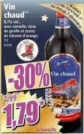 Norma Vin Chaud offre