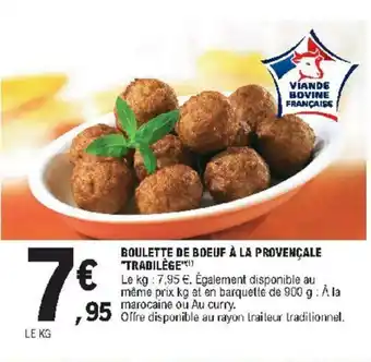 E.Leclerc Boulette de Boeuf à La Provençale offre