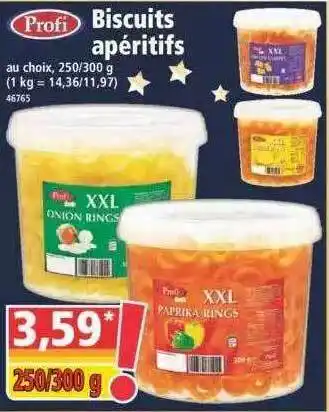 Biscuits Apéritifs Profi