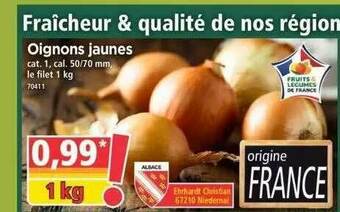 Norma Oignons Jaunes offre