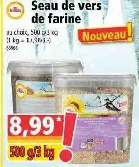 Norma Seau De Vers De Farine offre