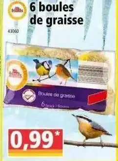 Norma 6 Boules De Graisse offre