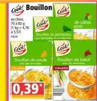 Norma Bouillon Cook! offre