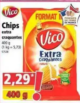 Norma Chips Extra Craquantes Vico offre