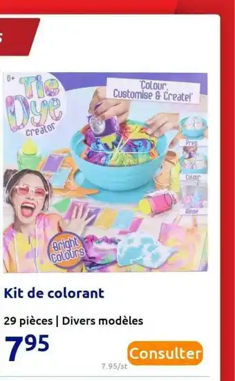 Action Kit De Colorant offre