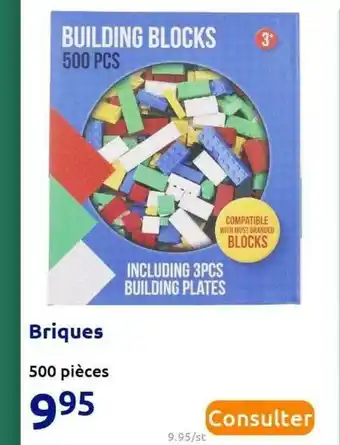Action Briques offre