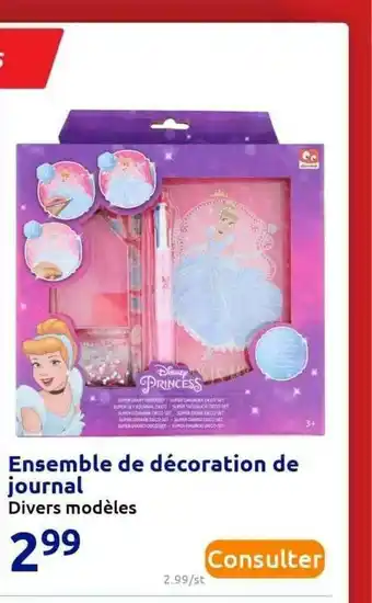 Action Ensemble De Décoration De Journal offre