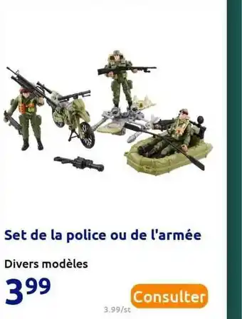 Set De La Police Ou De L'armée