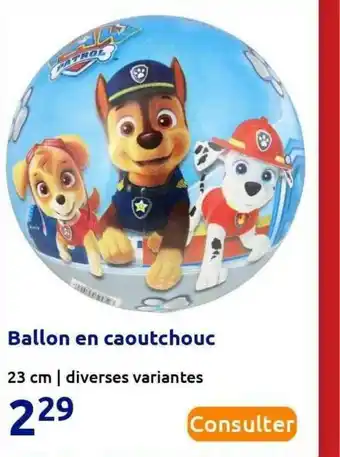Ballon En Caoutchouc