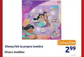 Action Disney Fait Ta Propre Lumière offre