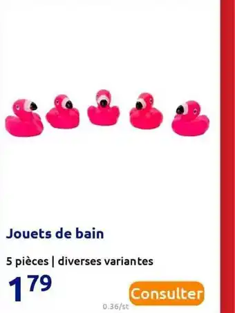 Action Jouets De Bain offre