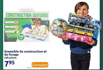 Action Ensemble De Construction Et De Forage offre