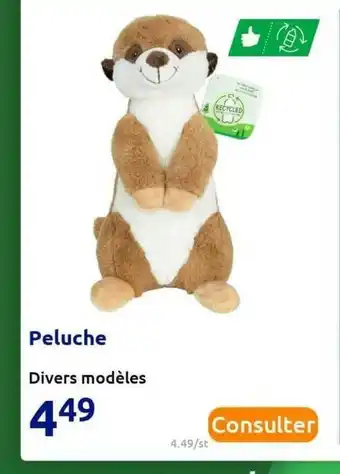 Action Peluche offre
