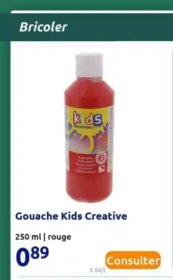 Action Gouache Kids Creative offre