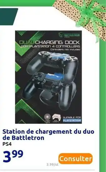 Action Station De Chargement Du Duo De Battletron offre