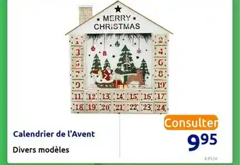 Action Calendrier De L'avent offre