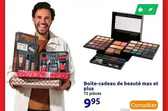 Action Boîte-cadeau De Beauté Max Et Plus offre