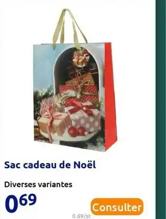 Sac Cadeau De Noël
