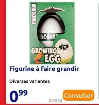 Action Figurine à Faire Grandir offre