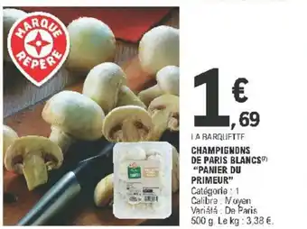 E.Leclerc Champignons de Paris Blancs offre
