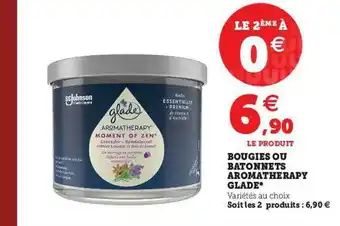 U Express Bougies Ou Bâtonnets Aromathérapy Glade offre