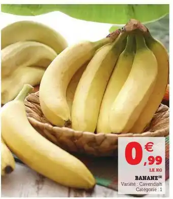 U Express Banane offre