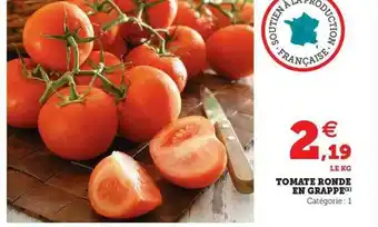 U Express Tomate Ronde En Grappe offre