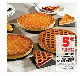 U Express Grille Aux Pommes, Abricots Ou Cerises offre