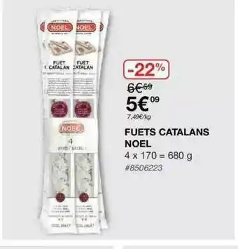 Costco Fuets Catalans Noël offre