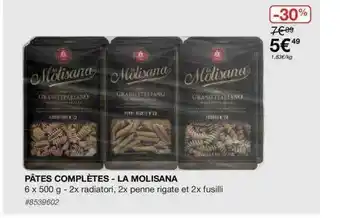 Costco Pâtes Complètes - La Molisana offre