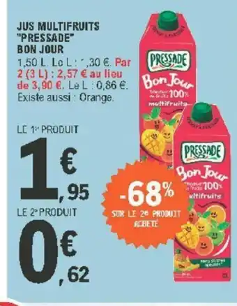 E.Leclerc Jus Multifruits offre