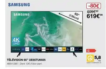 Costco Télévision 65 offre