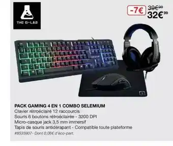 Costco Pack Gaming 4 En 1 Combo Selemium offre
