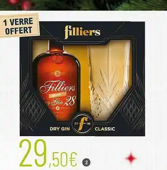 La Vignery Dry Gin Classic Filliers offre