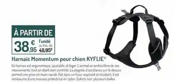 Botanic Harnais Momentum Pour Chien Kyflie offre