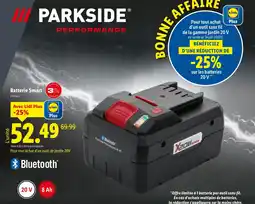 Lidl PARKSIDE Batterie Smart offre