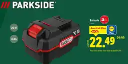 Lidl PARKSIDE Batterie offre