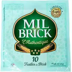 Carrefour MIL BRICK Feuilles de Brick L'Authentique offre