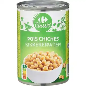 Carrefour CARREFOUR CLASSIC' Pois chiches offre