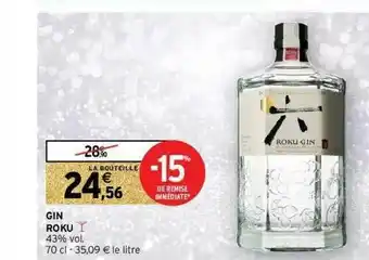 Intermarché Hyper Gin Roku offre