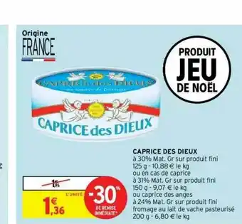 Intermarché Hyper Caprice Des Dieux offre