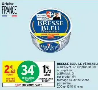Intermarché Hyper Bresse Bleu Le Véritable offre