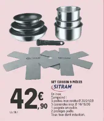 Set Cuisson 9 Pièces
